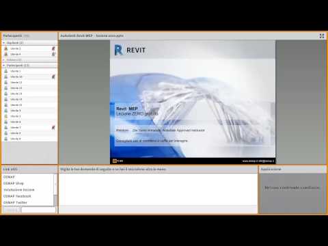 REVIT MEP - Lezione zero del corso in diretta web