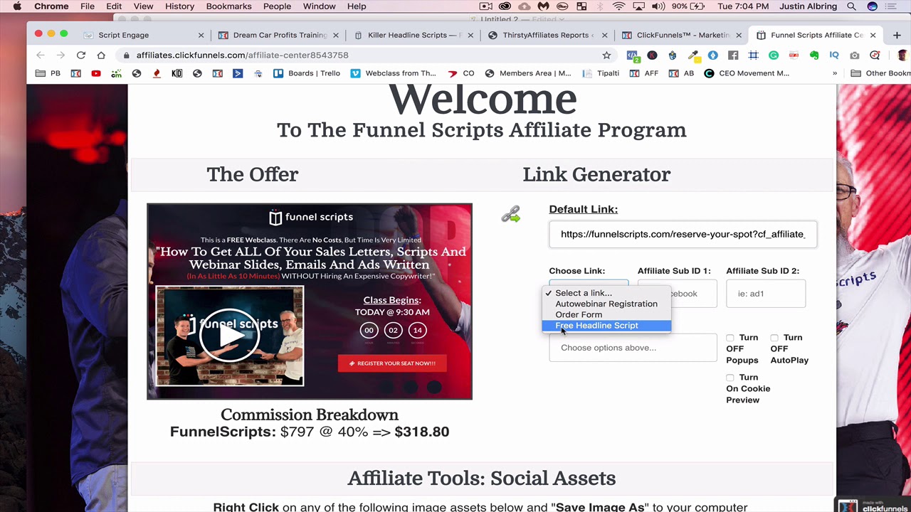 Funnel Scripts Affiliate Program - YouTube
