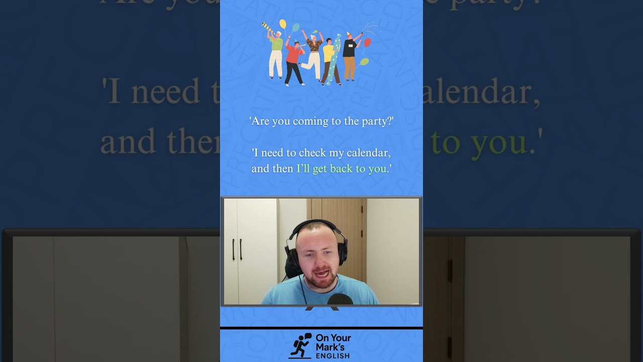 Wednesday Real English: Sound More Professional with "I'll get back to you"! 🗣📞 #englishteacher