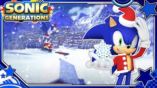 SONIC GENERATIONS - Snowboarding in Shivery Mountainside