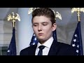 Heres why you rarely saw barron during trumps presidency