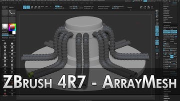 ZBrush 4R7: Learn ArrayMesh