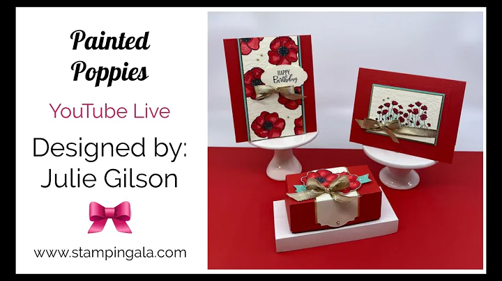 Painted Poppies Trio