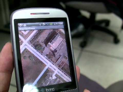 Android應用程式-Google MapView程式範例-操作畫面.MP4