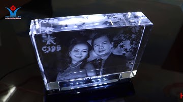 KHẮC ẢNH TRONG PHA LÊ QUÀ TẶNG KỶ NIỆM NGÀY CƯỚI SANG TRỌNG