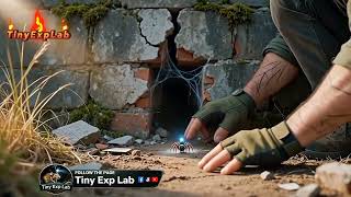 I attached a camera to a mouse’s back and explored the world inside its burrow 😱