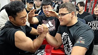 Schoolboy Vs Korea Champions | Arm Wrestling 2023