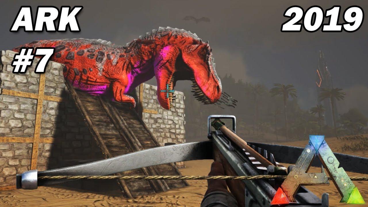 ARK Survival Evolved FR On capture enfin un TRex ! Ep7 YouTube