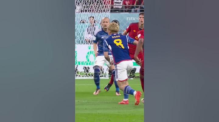SUPER SUB Doan scores stunner for Japan vs Spain! #ShortsFIFAWorldCup