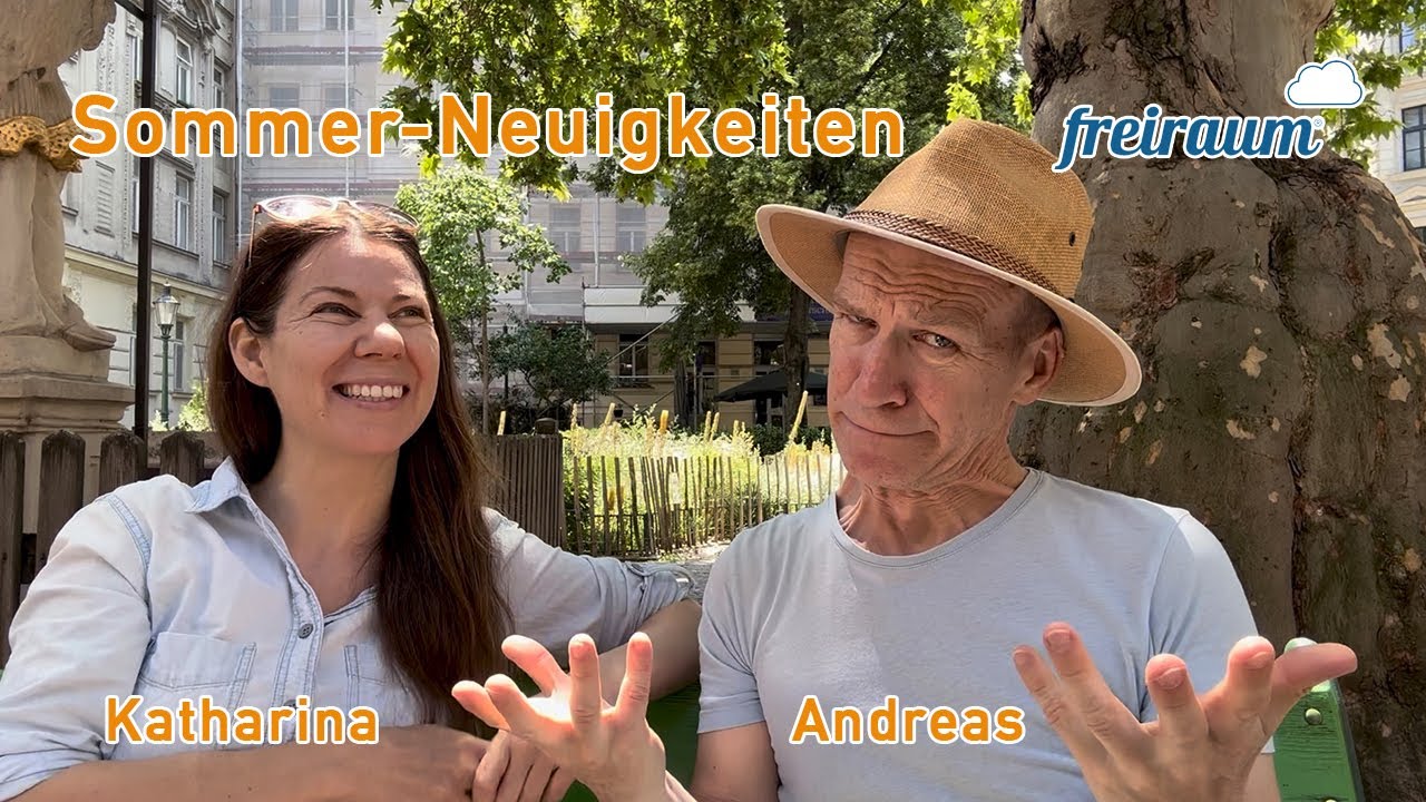 Erwachsenenbildung und Yoga mit dem FREIRAUM-Institut: wunderbar flexibel und sommerlich leicht :-)