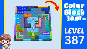 Color Block Jam Level 387 Solution Walkthrough