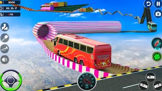 Impossible Bus Stunt Game 2023 - Bus Driving Simulator 3D - Bus Game - Android Gameplay screenshot 3