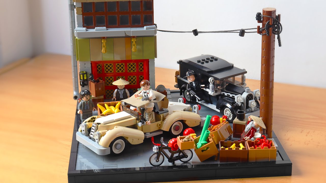 Indiana Jones Shanghai Chase MOC -