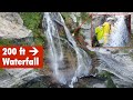 Climbing Down a 200ft Waterfall