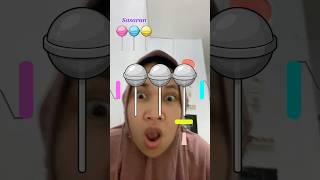 MAMA MAIN GAME MEWARNAI PERMEN 😱😅🥰