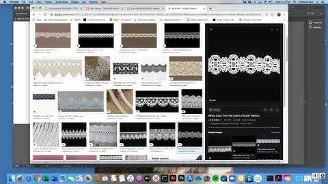 How to create a Lace trim (brush)