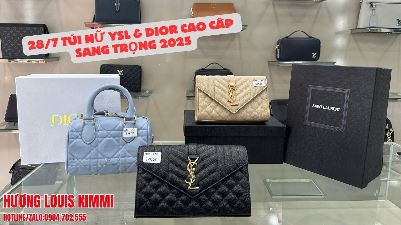 Túi Nữ Cao Cấp DIOR Và YSL chuẩn 1:1
