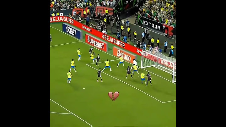 Brasil 3 X 2 México