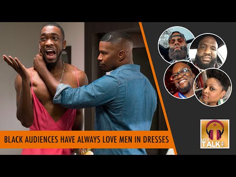 black men in dresses