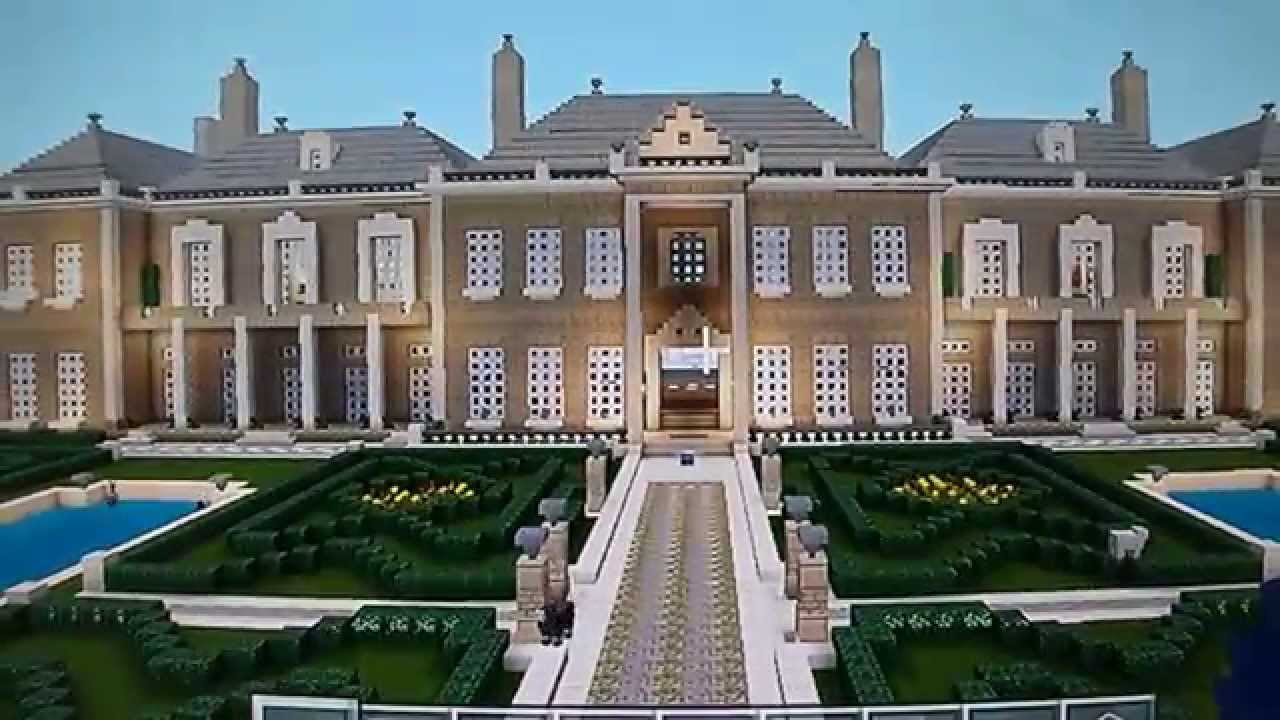 MINECRAFT BIGGEST MANSION PALACE TOUR (Massive!) Part 3 - YouTube