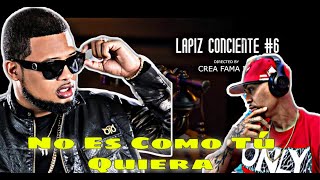 ( BORICUA REACCIONA) Lapiz Conciente - #6 (No Es Como Tu Quiera) (Video Oficial) #Lapiz90Temas