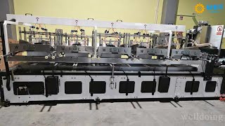 Automatic Partition Assembler Machine And Cardboard Clapboard Insertion Machine #insert #machine