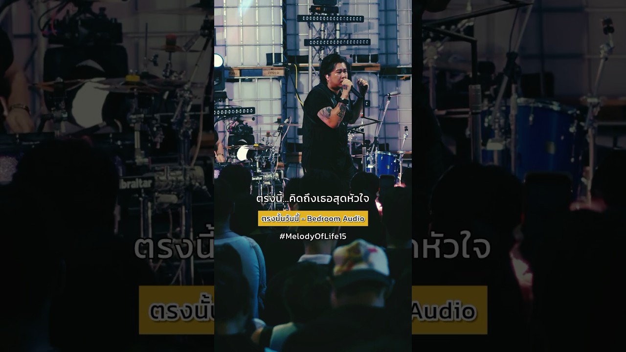 แต่ยิ่งฝืนลืมเท่าไหร่ ยิ่งช้ำทนไม่ไหว #ตรงนั้นวันนี้ #BedroomAudio #MelodyOfLife15