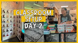 CLASSROOM SETUP DAY 2 | 2nd Grade Classroom