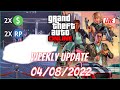 GTA Online - Weekly Update -  04/08/2022 - Live