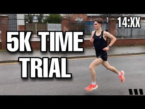 FAST 5K TIME TRIAL 14:XX *PAINFUL*