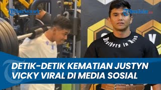 Video Detik-detik Kematian Binaragawan Justyn Vicky Viral di Media Sosial