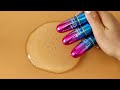 Slime Coloring Compilation with Makeup,CLAY,Form! Most Satisfying Slime Video★ASMR★#ASMR