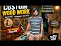 🔥Custom Furniture &amp; Hooks Work 😱 | Aisa Design Dekhke Order Kar Doge! #WoodWork#DesiWork #ViralVideo