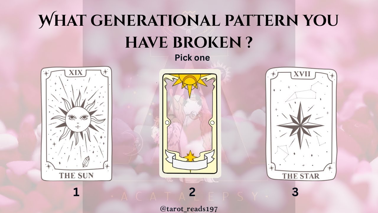 Генерационные закономерности ✨🌀🦋