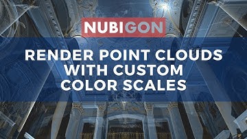 Point Cloud Visualization with Custom Color Scales