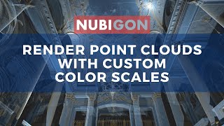Point Cloud Visualization with Custom Color Scales