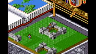 Populous - World 1 Snes Super Nintendo - Vizzedcom Gameplay