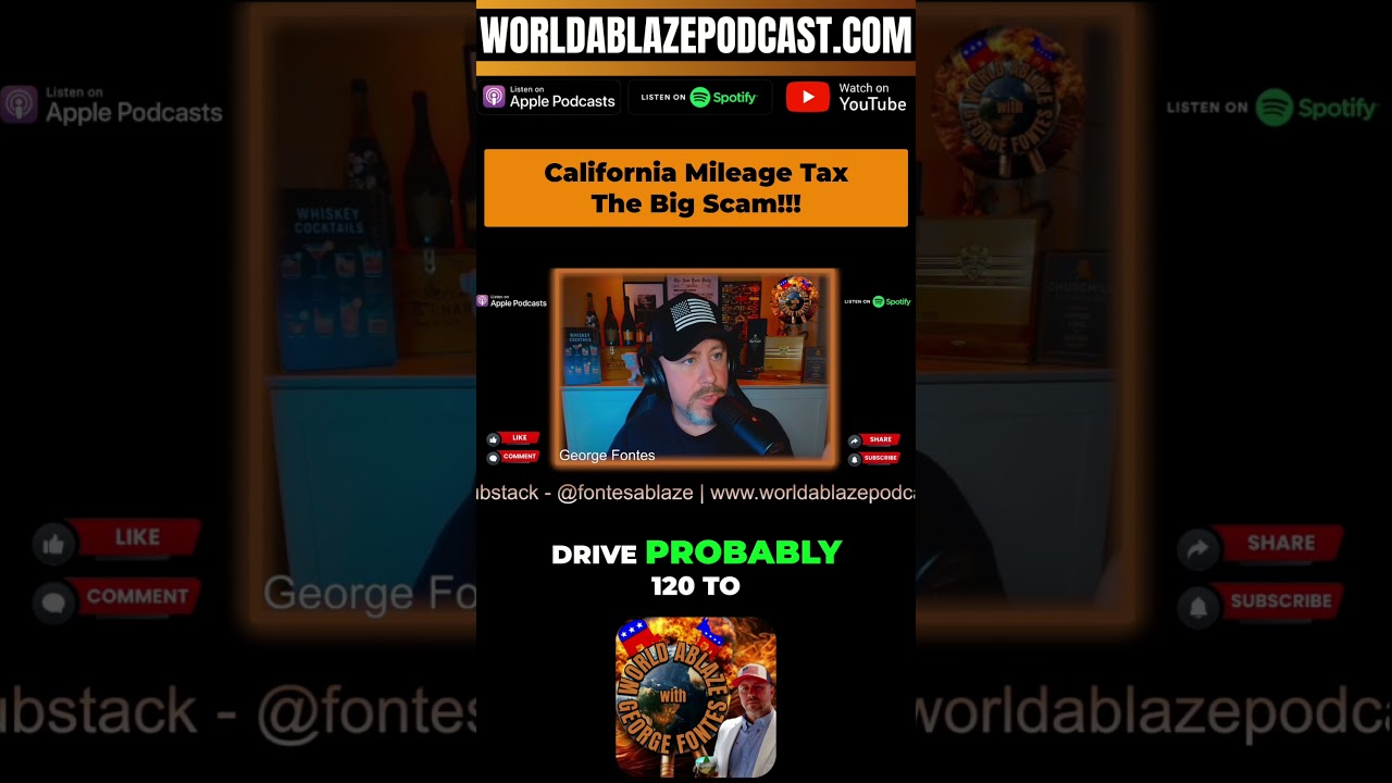 California Mileage Tax - The Scam Revealed!!!