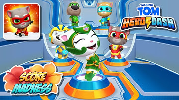 Talking Tom Hero Dash Score Madness Levels 134 to 150 Max - EVENT ALERT - Emerald Angela