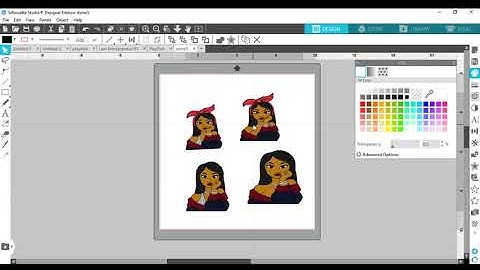 How to ungroup an SVG in Silhouette Studio (designer edition)