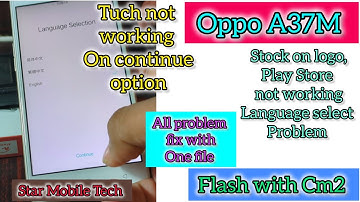 Firmware OPPO A37M/MTK Rom Global || Cara Flash Cm2 OPPO A37M Oppo Select Language Problem | 2025 