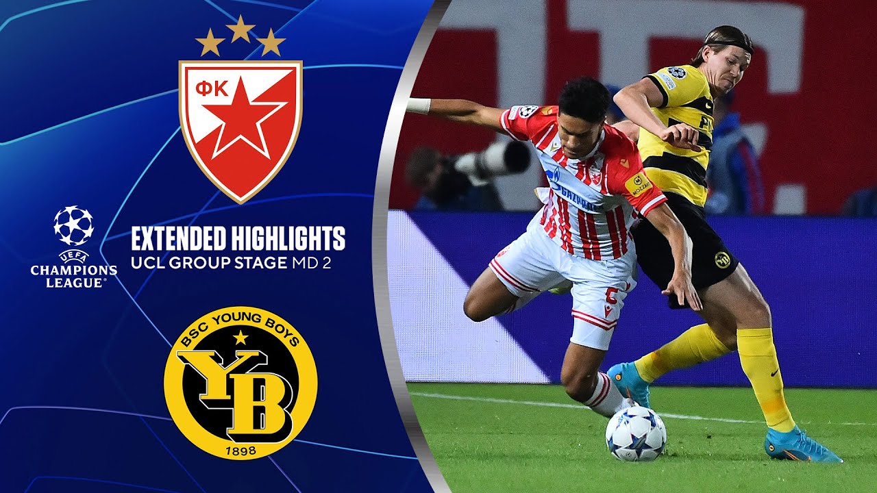 FK Crvena Zvezda vs Man City 2-3 Live Stream Champions League Football UCL  Match Score Highlights 