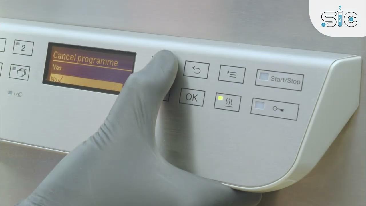 7 Cancel Programme, Miele PGxxxx Laboratory washers YouTube