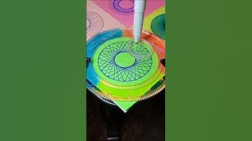 275WD. Superb Endless Spirograph Rotations #spirograph #shorts