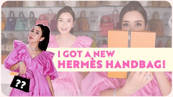 Unbox this Hermès Mini Kelly Ostrich with us 🪶 Can anybody guess this