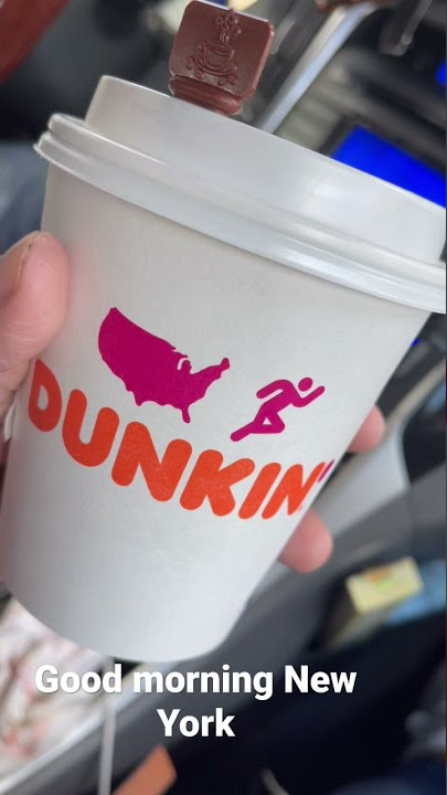 Morning start with Dunkin#shorts #youtubeshorts#youtube #Dunkin Donuts