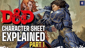 Making Your FIRST Dungeons and Dragons Character! Part 1