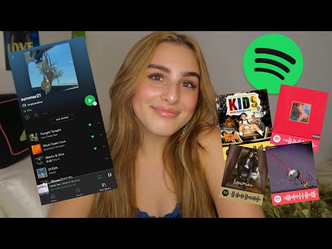 make a spotify playlist with me (2)