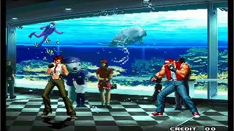 KOF2000 Vanessa only C button play level8 challenge part.3
