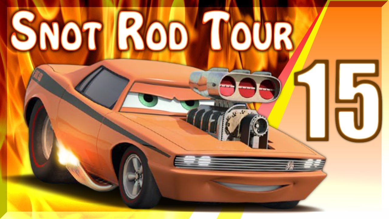 Cars 2 FINAL Snot Rod Battle Race Tour Walkthrough Part 15 Timberline ...